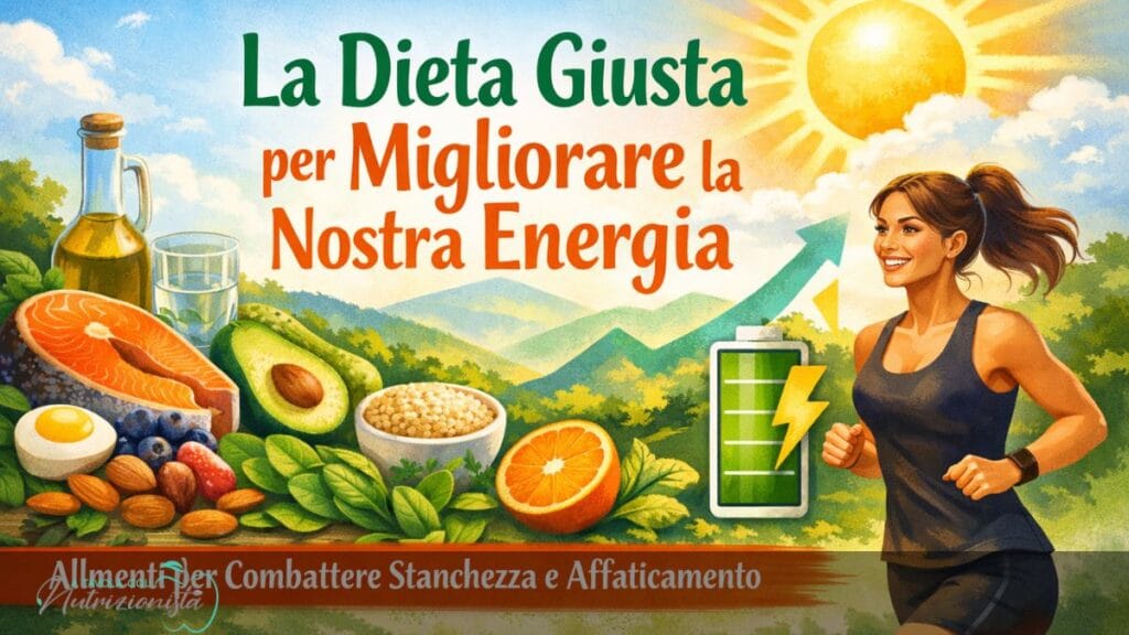La dieta giusta per migliorare la nostra energia