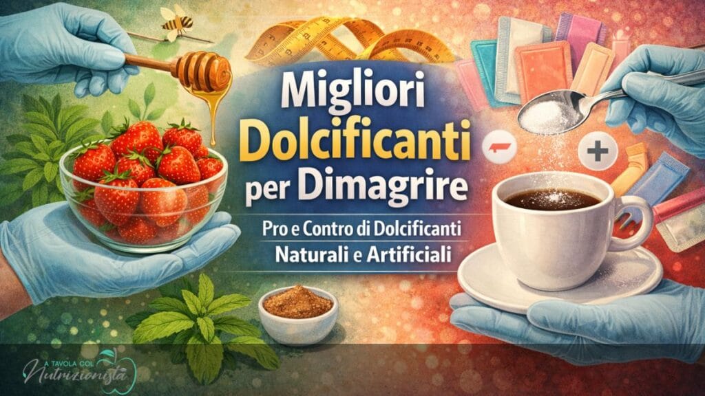 I dolcificanti migliori e peggiori per la perdita di peso