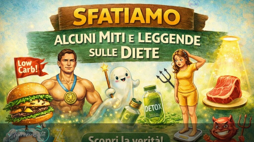 Sfatiamo alcuni miti e leggende sulle diete