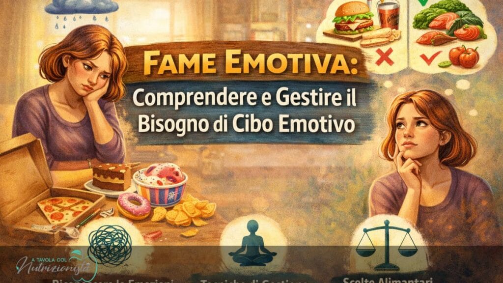 Come combattere la fame emotiva