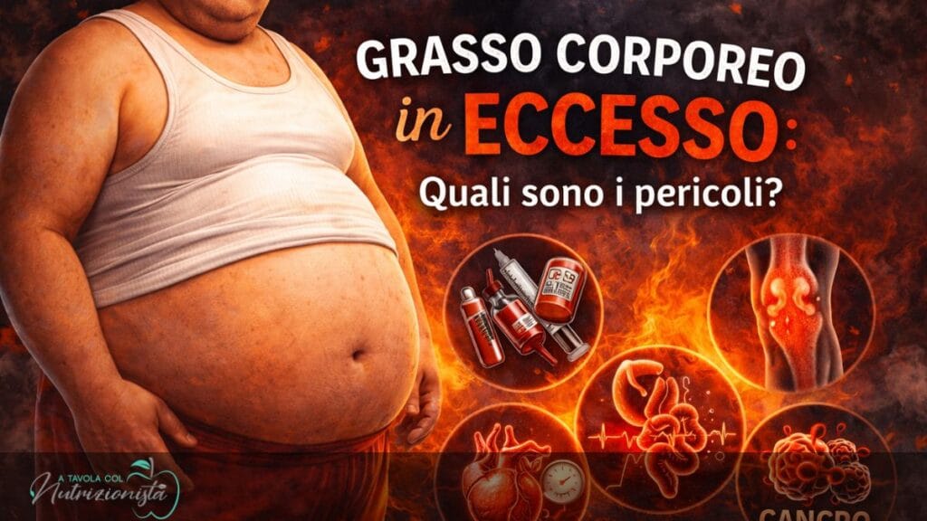 Grasso corporeo in eccesso: quali sono i pericoli?