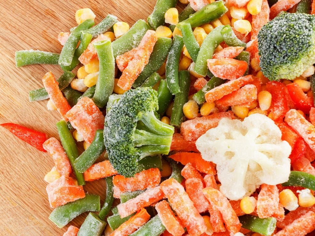 Le verdure surgelate sono nutrienti quanto quelle fresche?