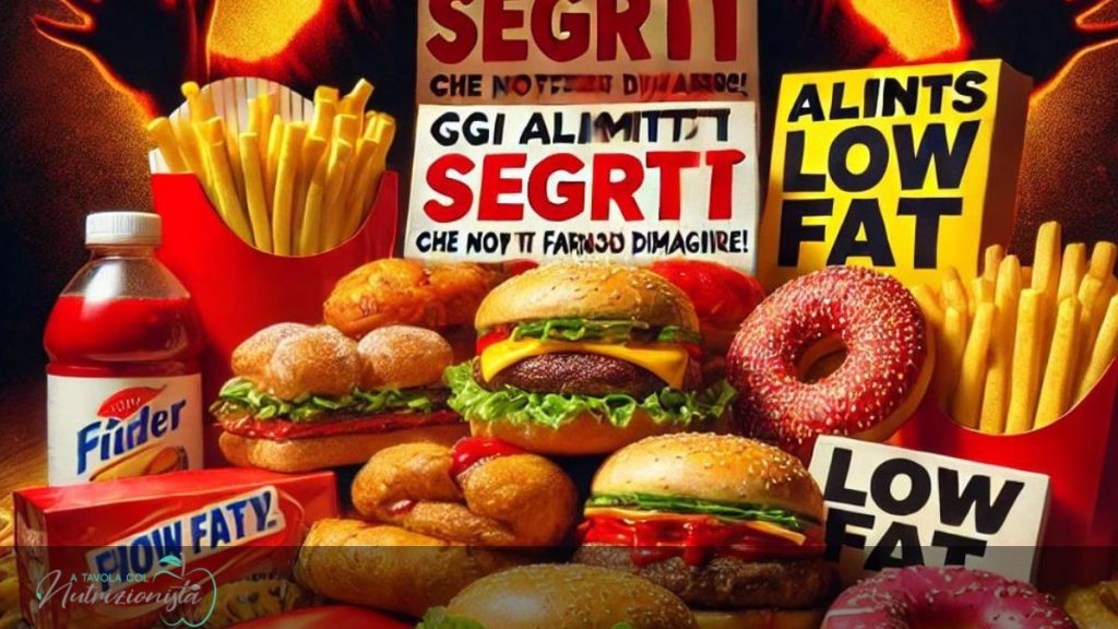 alimenti che fanno ingrassare