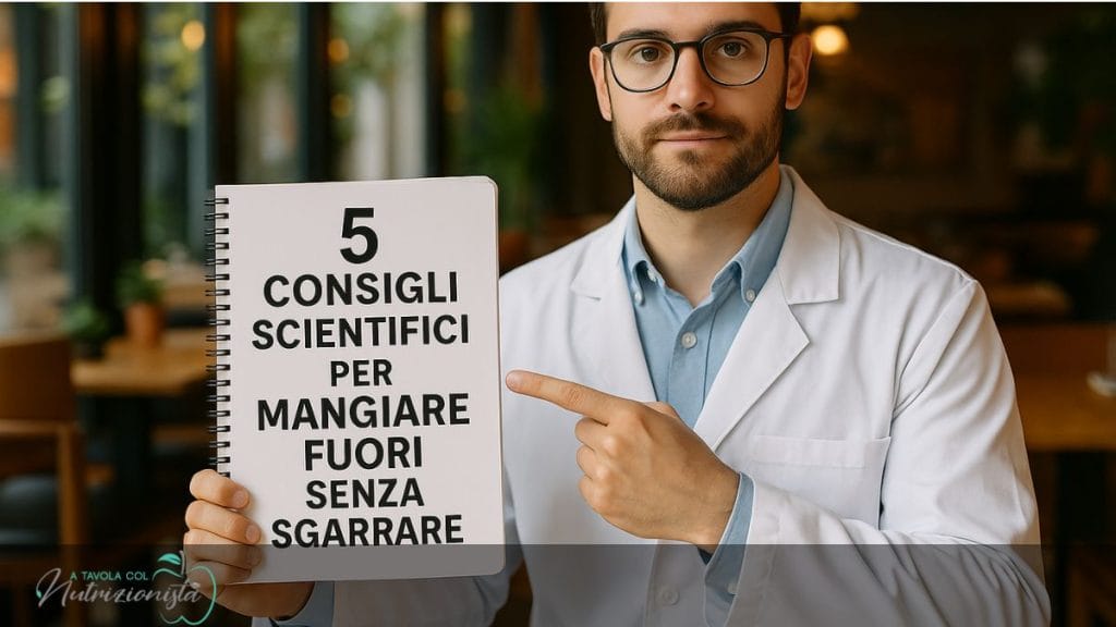 5 Consigli Scientifici per Mangiare fuori senza sgarrare (Guida di un Biologo Nutrizionista)