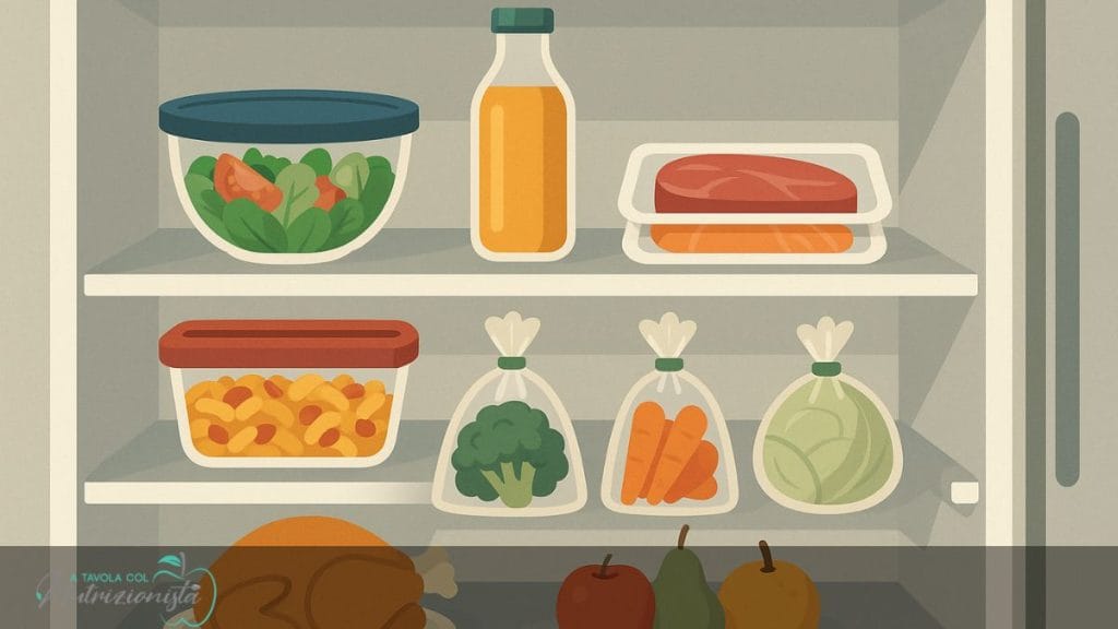 Conservare correttamente gli alimenti in frigorifero: guida completa e consigli pratici