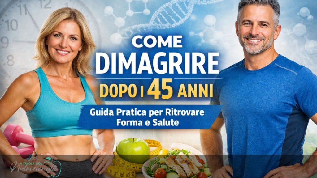 Come Dimagrire Dopo i 45 Anni: Guida Completa, Scientifica e Realistica