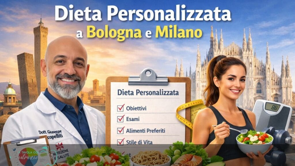 Immagine promozionale del Dott. Giuseppe Scopelliti per il servizio di dieta personalizzata a Bologna e Milano dello Studio NewLife