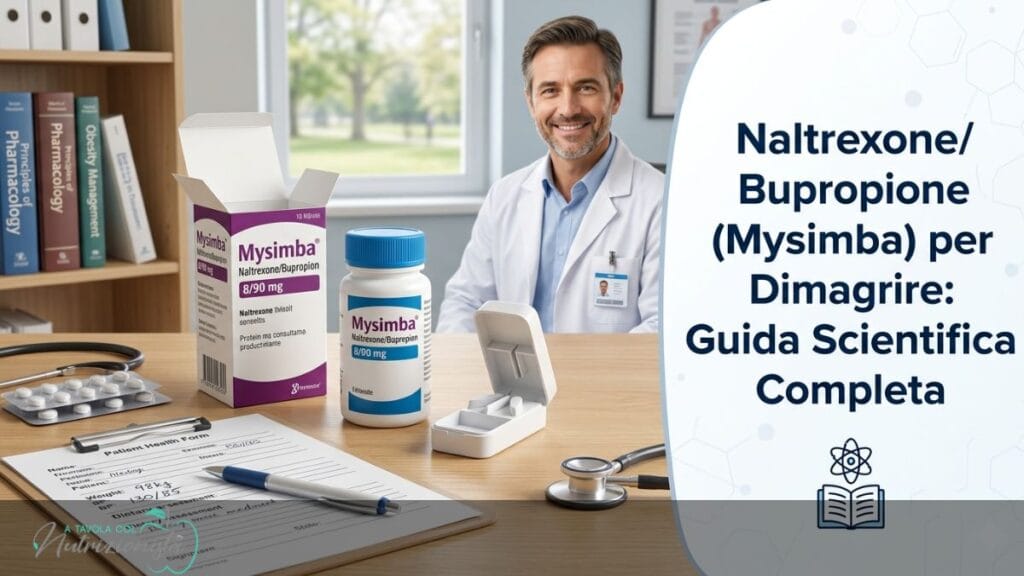 Naltrexone/Bupropione (Mysimba) per Dimagrire: Guida Scientifica Completa