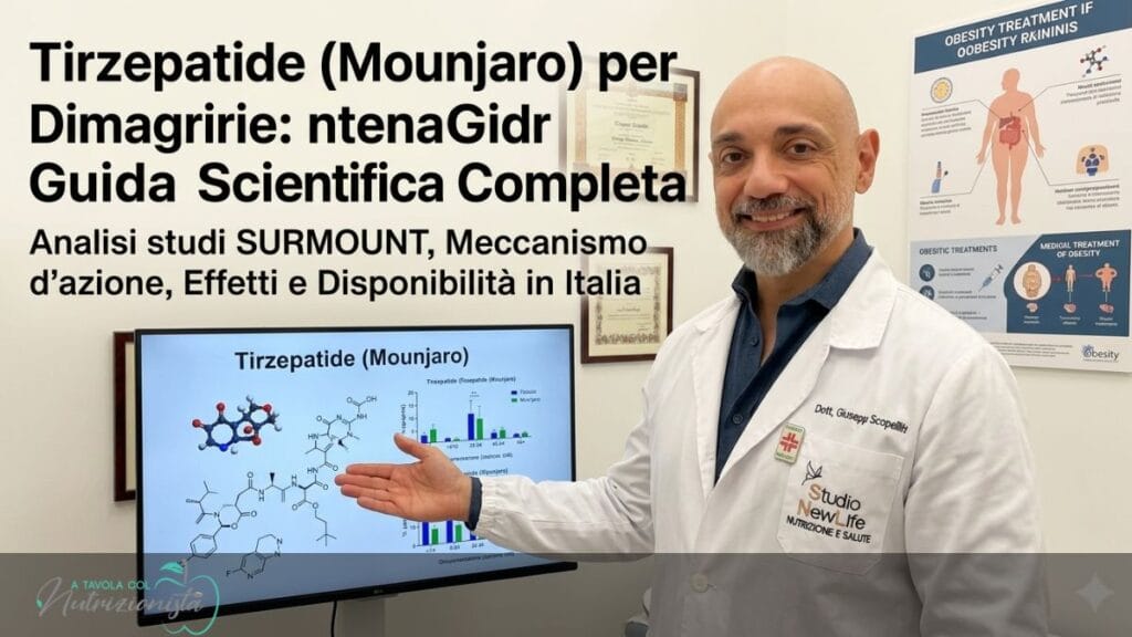 Tirzepatide (Mounjaro) per Dimagrire: Guida Scientifica Completa