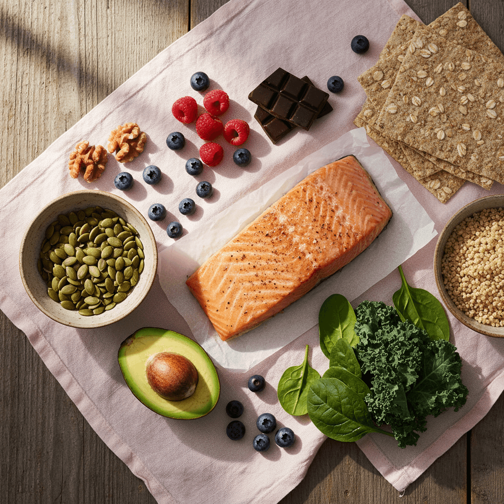 Alimentazione e Ciclo Mestruale: cosa mangiare in ogni fase