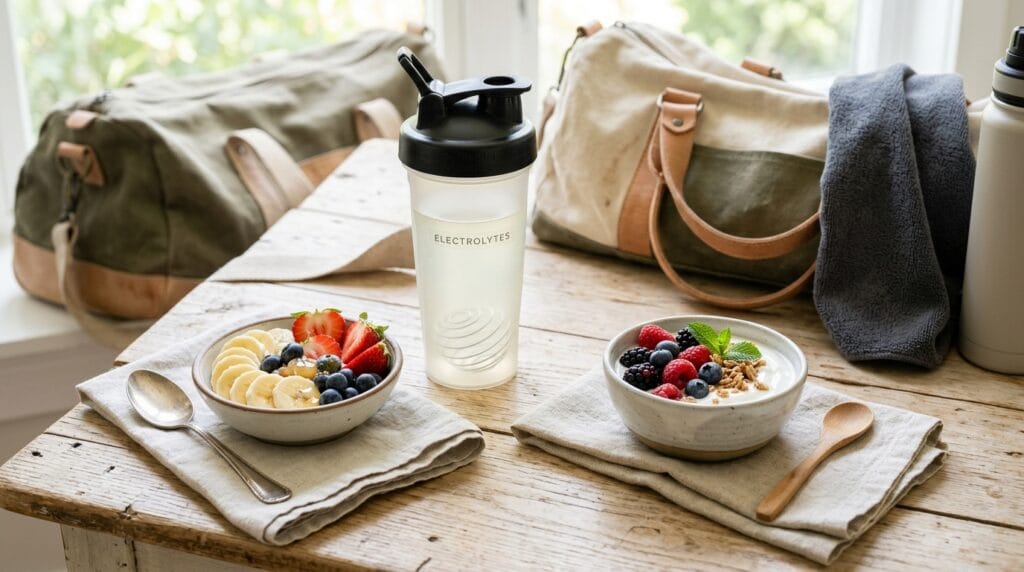 Cosa Mangiare Prima e Dopo la Palestra in Agosto